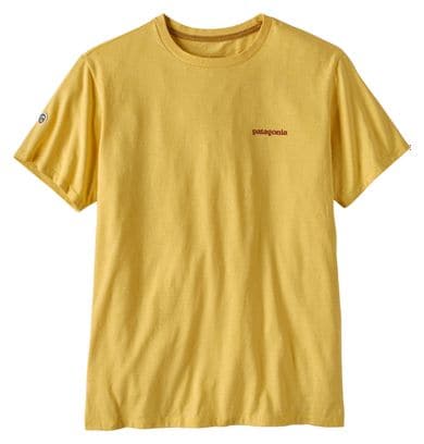 T-Shirt Unisexe Patagonia Fitz Roy Icon Responsibili-Tee Jaune