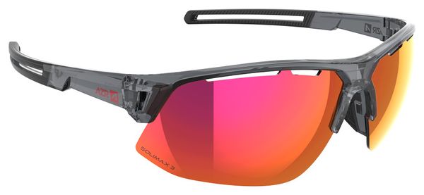 Azr Rocket RX Crystal Black/Red Glasses Set + Clear Screen