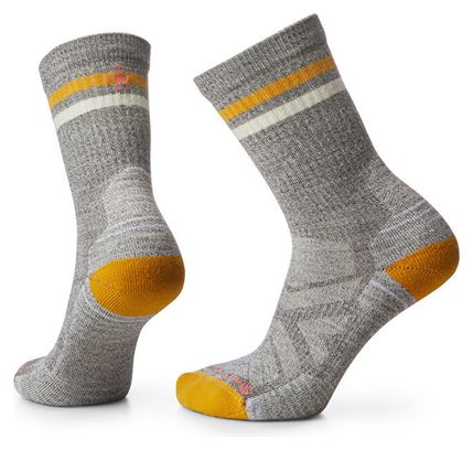 Smartwool Light Cushion Tube Stripe Crew Grey