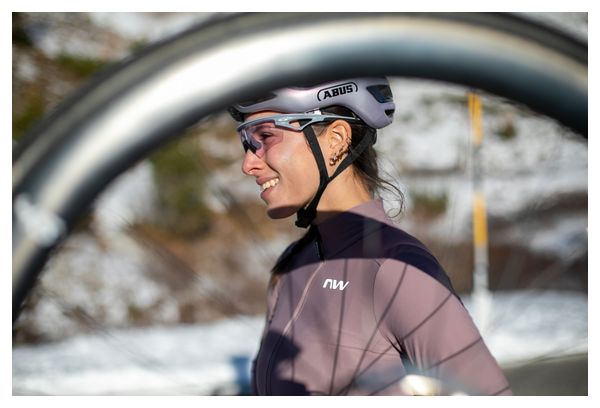 Northwave Fahrenheit Langarm-Trikot für Damen, rosa