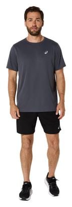 Asics Core Kurzarm Trikot Grau Herren