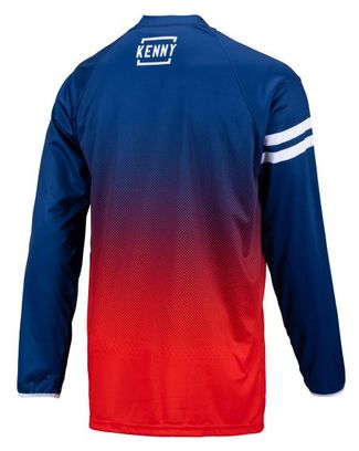 Kenny Elite Long Sleeve Jersey Red / Navy Blue