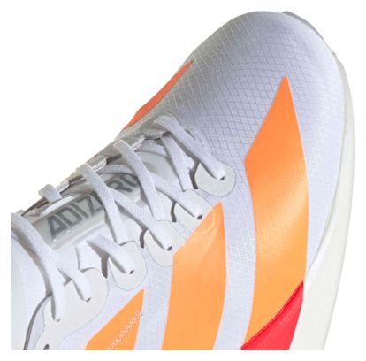 Chaussures Running adidas Adizero Adios Pro 4 Blanc/Orange Homme