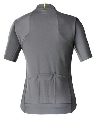 Maillot Mavic Essential Manga Corta Gris