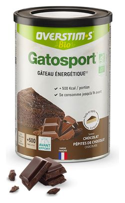 Gâteau Energétique Overstims Gatosport Bio Chocolat 400g