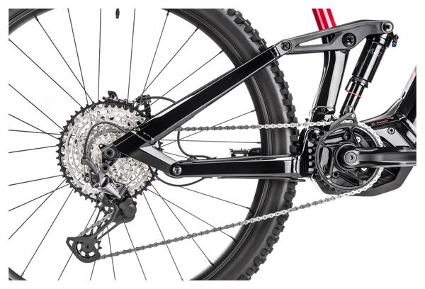 Moustache Electric Full Suspension MTB Samedi 29 Game 8 Shimano XT 12V 625 Wh 29'' Nero/Rosso 2021