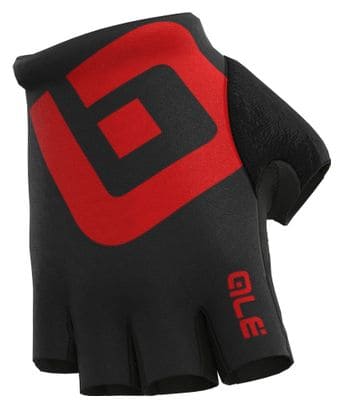 Alé Air Korte Handschoenen Zwart/Rood