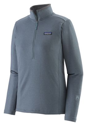 Polaire Patagonia R1 Daily Zip Neck Femme Gris