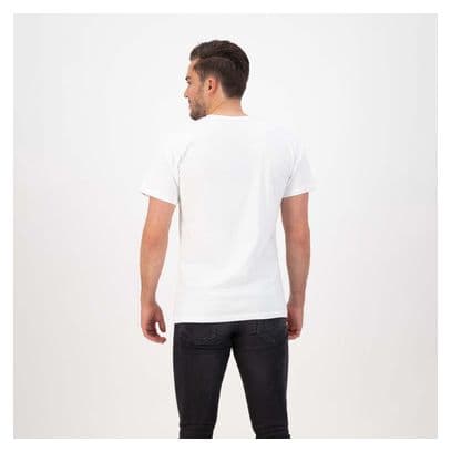 T-Shirt De Sport Manches Courtes Rogelli Graphic T-Shirt - Homme - Blanc