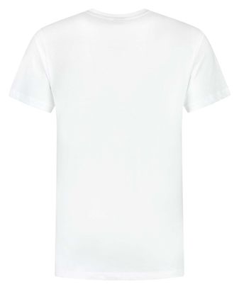 T-Shirt De Sport Manches Courtes Rogelli Graphic T-Shirt - Homme - Blanc