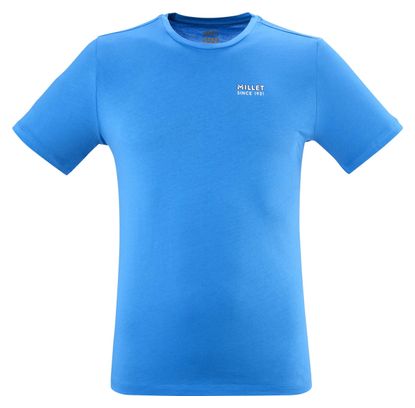 Camiseta azul para hombre Millet Heritage Jorasses