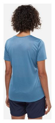 Camiseta técnica Millet Wanaka azul claro para mujer