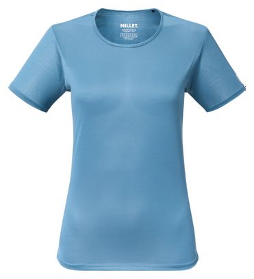 Camiseta técnica Millet Wanaka azul claro para mujer