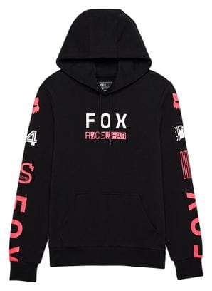 Fox Race Damen Kapuzenpullover Schwarz