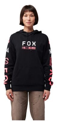 Sudadera con capucha Fox Race para mujer Negra