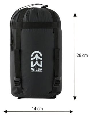 Sac de Couchage Expédition X-Trem 1.0 Noir Wilsa