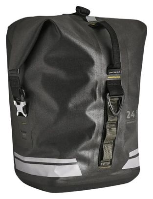 Riverside 24 L Waterproof Luggage Carrier Bag Black