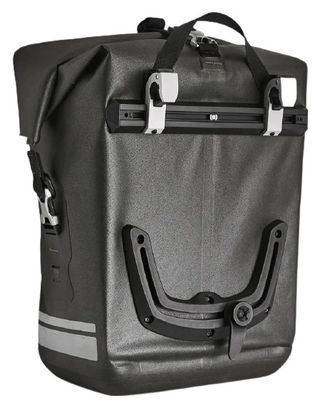 Riverside 24 L Waterproof Luggage Carrier Bag Black