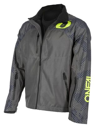 O&#39;Neal SHORE Rain V.22 Wasserdichte Jacke Grau / Gelb