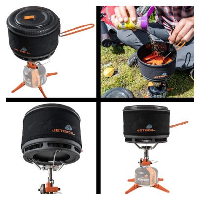 Popote céramique Jetboil Ceramic Cook Pot FluxRing 1 5L