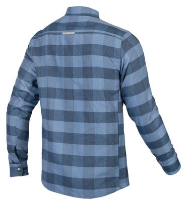 Endura Hummvee Blue Flannel Shirt