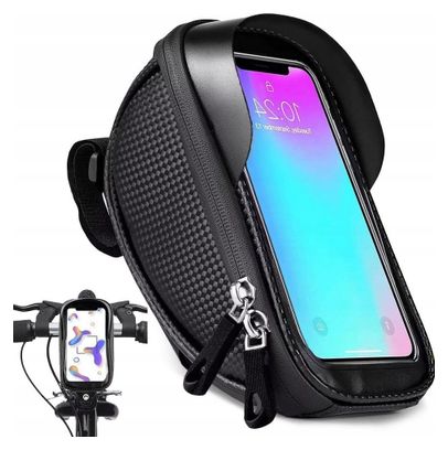 Sacoche de guidon vélo avec porte-téléphone 1 6 litre