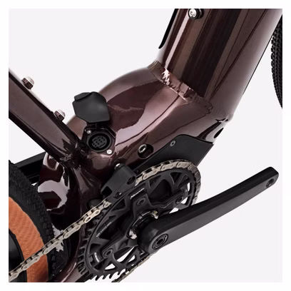 Van Rysel E-Grvl AF MD Electric Gravel Bike Sram Apex 12S 700mm Brown