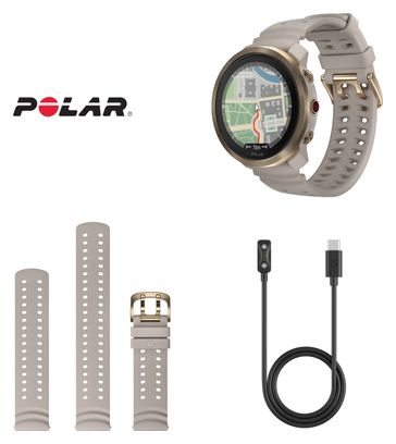 Montre Connectée Multisports Polar Vantage M3 Greige Sand