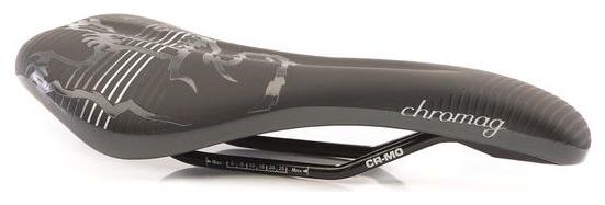 Selle Femme Chromag Juniper Rails CrMo Noir / Gris 