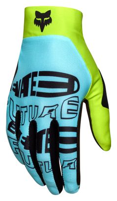 Gants Longs Fox Flexair Elevated Turquoise/Vert