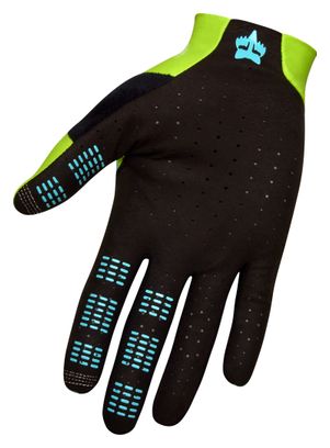 Gants Longs Fox Flexair Elevated Turquoise/Vert