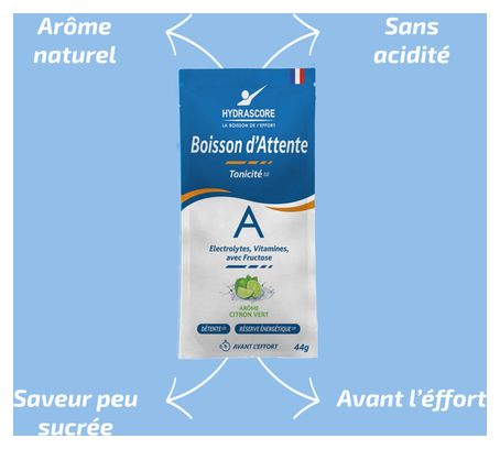 Boisson d'Attente Hydrascore - Arôme Citron vert - 44g