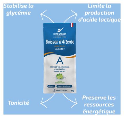 Boisson d'Attente Hydrascore - Arôme Citron vert - 44g