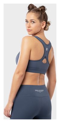 Brassière sport Fitness Femme Air Flow+ Bleu Denim