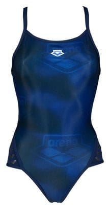 Women's Arena Iconic Super Fly Back One-Piece Swimsuit Blue