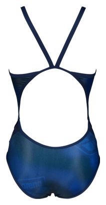 Women's Arena Iconic Super Fly Back One-Piece Swimsuit Blue