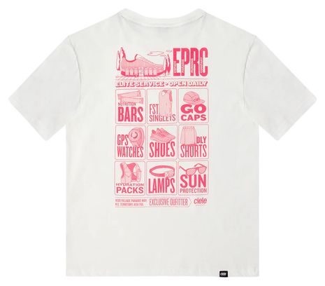 Maglietta a maniche corte Ciele ORTShirt EPRC bianca unisex