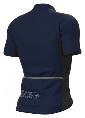 Alé Kurzarmtrikot in Marineblau mit Farbblock