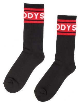 Odyssey Futura Stripes Socken Schwarz / Rot