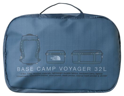 Bolsa de viaje The North Face Base Camp Duffel 32 L azul