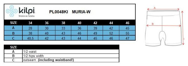 Cuissard vélo femme Kilpi MURIA-W