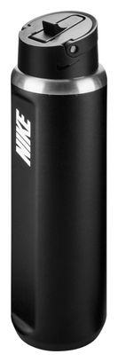 Borraccia termica Nike Recharge Straw Graphic 700 ml Nero