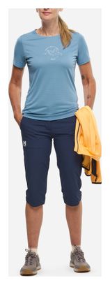 Camiseta técnica Millet Ubic Light azul para mujer