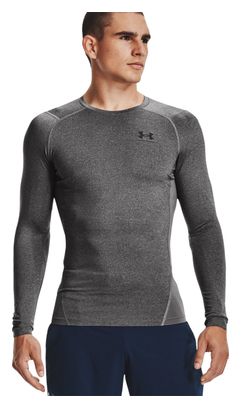 Under Armour Heatgear Armour Compression Long Sleeve Jersey Grey