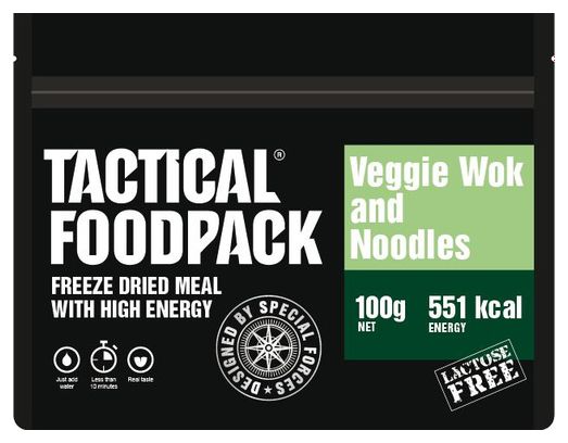 Wok de nouilles aux légumes - Tactical Foodpack