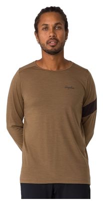 Crew Neck Rapha Merino RAPHA Sweatshirt Yellow Merino Wool Men's