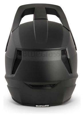 Bluegrass Legit Full Face Helm Zwart Textuur Mat