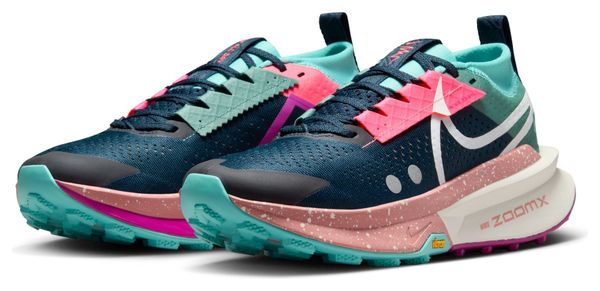 Chaussures Trail Nike Zegama 2 Bleu/Rose Femme