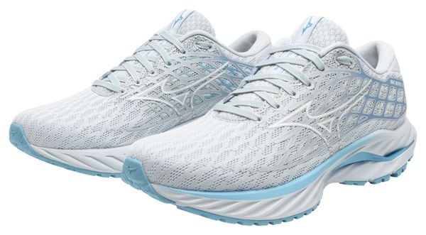 Chaussures Running Mizuno Wave Inspire 20 Bleu Femme