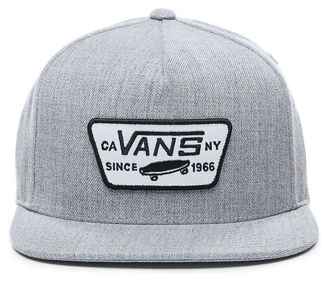 Casquette Vans Full Patch Snapback Heather Grey